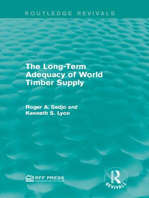 cover image of The Long-Term Adequacy of World Timber Supply